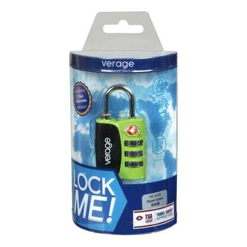 Навесной замок TSA Verage VG5133 green в Декатлон