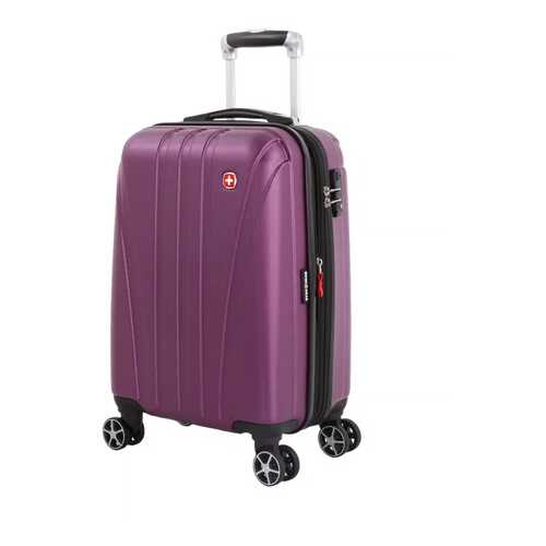 Чемодан Swissgear Tallac фиолетовый 35x25x55 см, 37 л в Декатлон