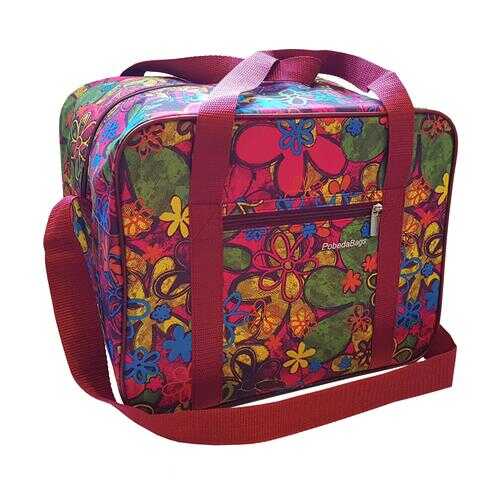 Сумка дорожная для ручной клади Pobedabags Цветы 36 x 30 x 27 в Декатлон