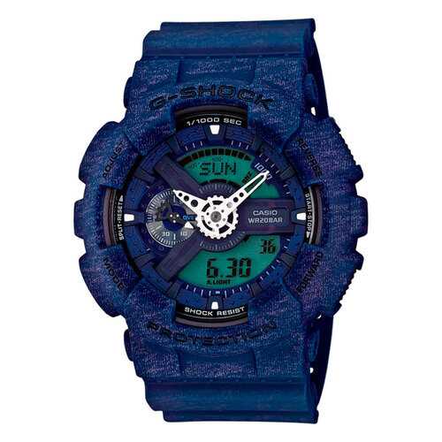 Японские наручные часы Casio G-Shock GA-110HT-2A с хронографом в Декатлон