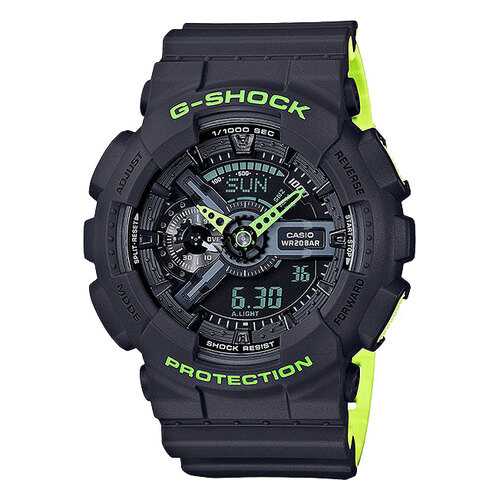 Японские наручные часы Casio G-Shock GA-110LN-8A с хронографом в Декатлон