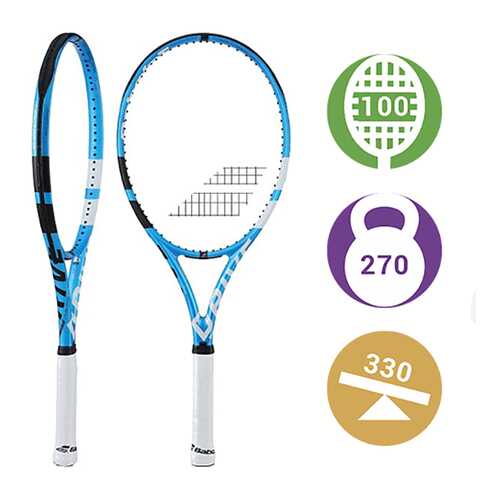 Ракетка для большого тенниса Babolat Pure Drive Lite 2018 синяя в Декатлон
