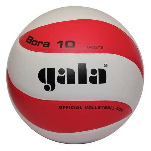 Волейбольный мяч Gala Bora 10 BV5671S №5 red/white в Декатлон