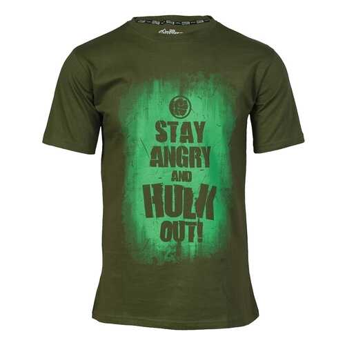 Футболка Good Loot Marvel AVAS Hulk Slogan, зеленый, XL INT в Декатлон