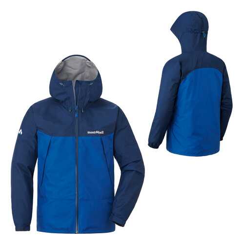 Куртка Montbell Thunder Pass Jacket, синяя/темно-синяя, XL в Декатлон