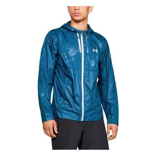 Куртка Under Armour Prevail Wind Full Zip Hooded, 437 синяя, MD в Декатлон