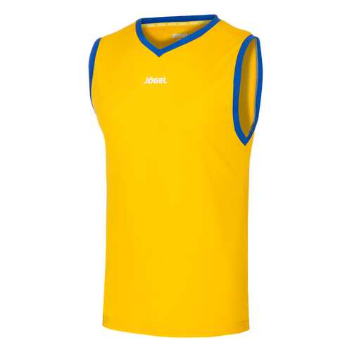 Майка Jogel JBT-1020-TEE-047, желтый/синий, S INT в Декатлон