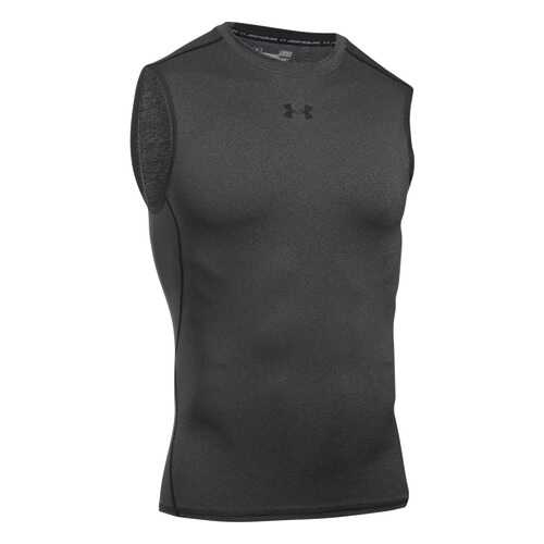 Майка Under Armour HeatGear Armour Compression SL, 090 серая, XL в Декатлон
