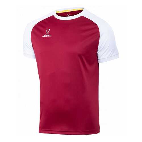 Jogel Футболка футбольная CAMP Reglan JFT-1021-G1, гранатовый/белый - XL в Декатлон
