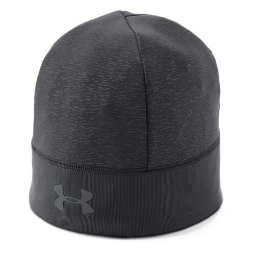 Мужская шапка Under Armour Storm Run 1318520-001 2019, черный, One Size (56-60) в Декатлон