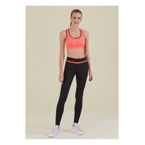 Леггинсы Kom 51TY75091 COLORFUL/M/черный в Декатлон