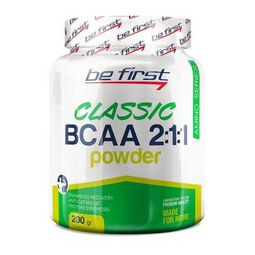 Be First Bcaa 2:1:1 classic powder 200 г (вкус: яблоко) в Декатлон
