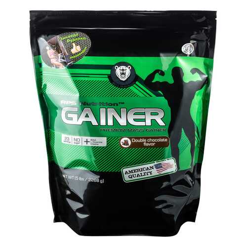 Гейнер RPS Nutrition Premium Mass Gainer 2270 г Double Chocolate в Декатлон