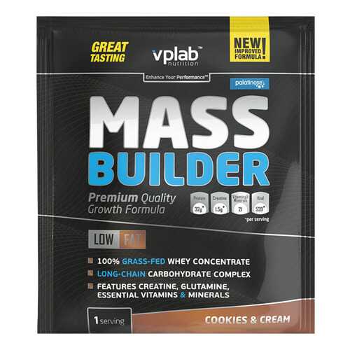 Гейнер VPLab Mass Builder 100 г Cookies & Cream в Декатлон