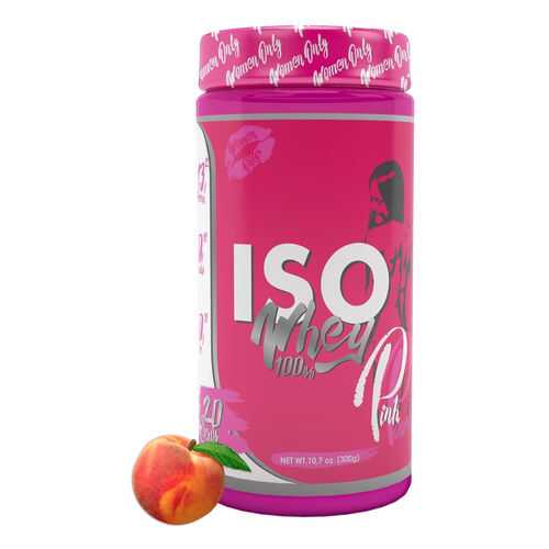 Изолят протеина ISO WHEY 100%, вкус «Персик», 300 гр, Pink Power в Декатлон