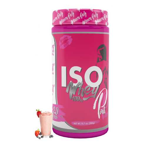 Изолят протеина ISO WHEY 100%, вкус «Йогурт», 300 гр, Pink Power в Декатлон