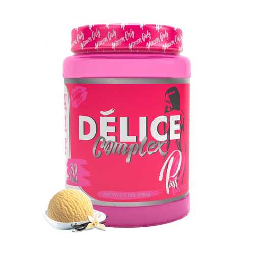 Изолят сывороточного протеина, WHEY Isolate 100% (ванильное мороженое), 900 гр, Pink Power в Декатлон