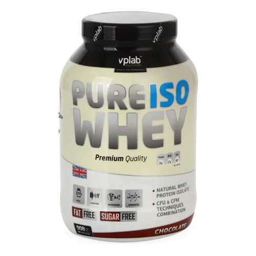 Протеин VPLab Pure Iso Whey 1060 г Chocolate в Декатлон