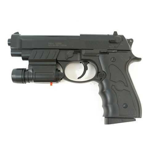 Страйкбольный пружинный пистолет Galaxy (кал. 6 мм) G.052BL (Beretta 92) пластик с ЛЦУ в Декатлон