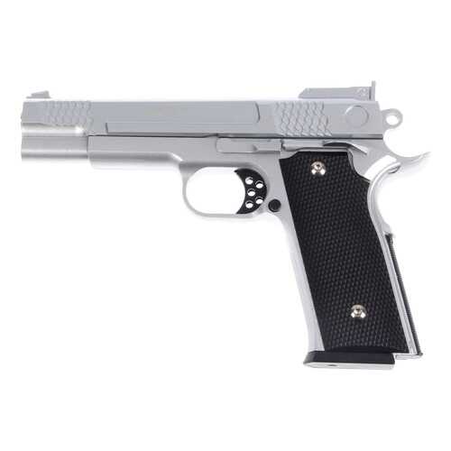 Страйкбольный пружинный пистолет Galaxy Китай (кал. 6 мм) G.20S (Browning) серебристый в Декатлон