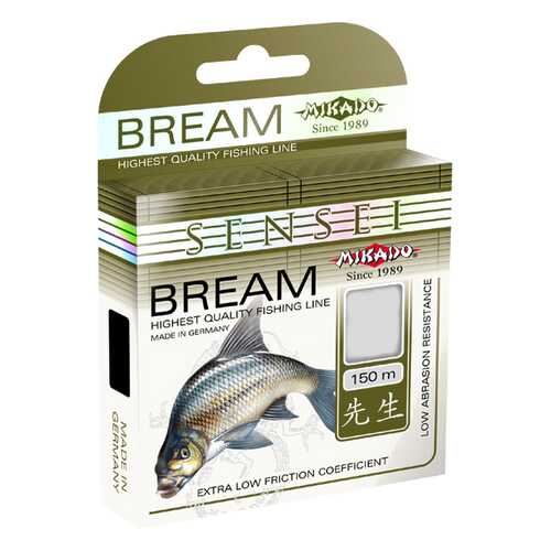 Леска монофильная Mikado Sensei Bream 0,16 мм, 150 м, 4,2 кг в Декатлон