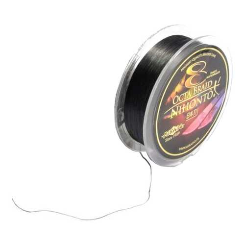 Леска плетеная Mikado Nihonto Octa 0,26 мм, 150 м, 22,6 кг black в Декатлон