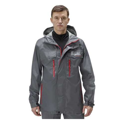 Куртка для рыбалки Nova Tour Fisherman Коаст V2, темно-серая, XXL INT, 188 см в Декатлон