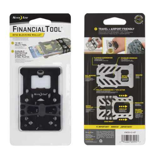 Мультитул Nite Ize Financialtool RFID FMTR-01-R7 59 мм черный, 5 функций в Декатлон