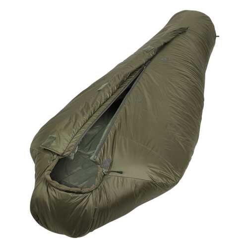Спальный мешок Капсула 200 Shelter Sport олива 205x90x62 в Декатлон