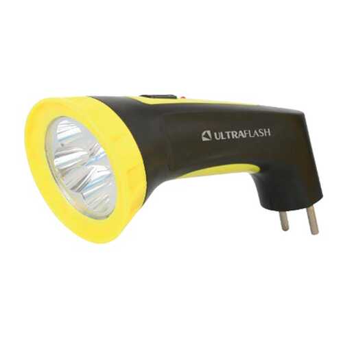Туристический фонарь Ultraflash LED3804M черный/желтый, 1 режим в Декатлон