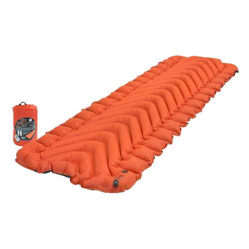 Коврик Klymit Insulated Static V luxe red 193 x 77 x 7,6 см в Декатлон