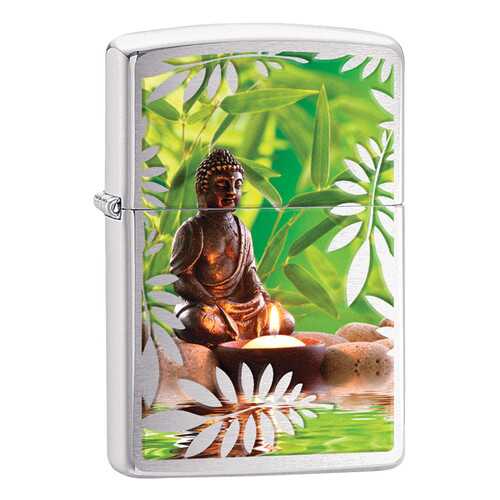 Зажигалка Zippo Garden Buddha High Polish Chrome в Декатлон