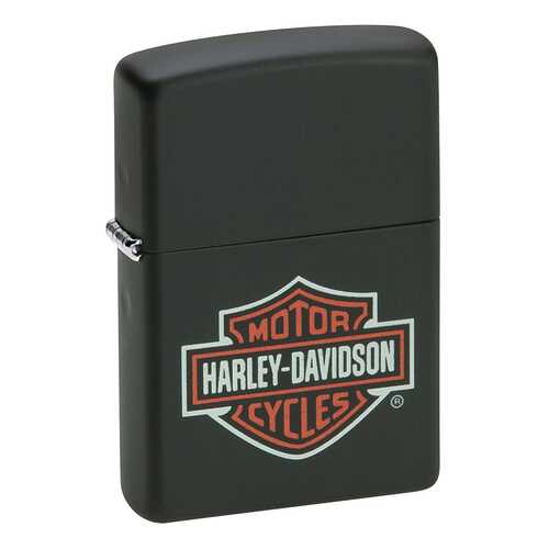 Зажигалка Zippo Harley-Davidson logo Black Matte в Декатлон