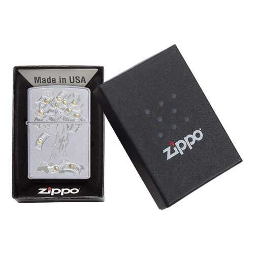Зажигалка Zippo Money Tree Design 29999 Satin Chrome в Декатлон