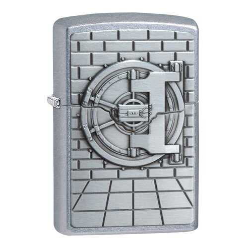 Зажигалка Zippo Safe with Gold Cash Surprise Emblem Street Chrome в Декатлон