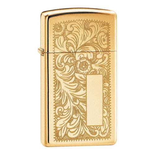 Зажигалка Zippo Slim Venetian High Polish Chrome в Декатлон