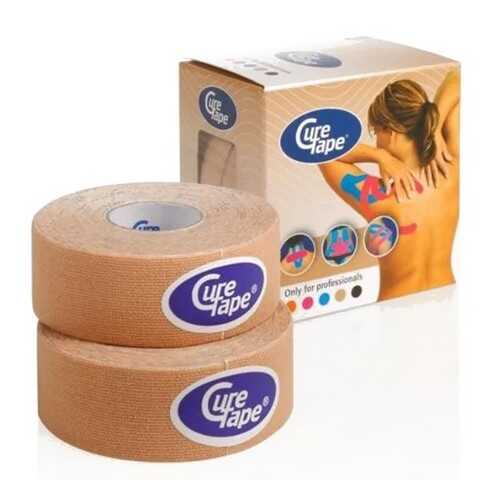 Кинезио тейп CureTape Neutral 5 м х 2.5 см, хлопок 160288 в Декатлон