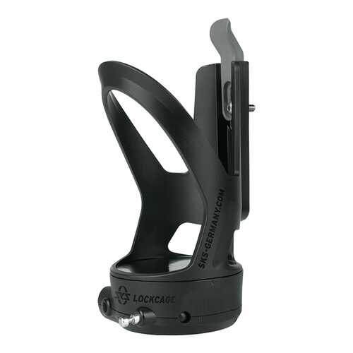 SKS LockCage с вытяжным тросовым замком, пластик, вес 180г, чёрный в Декатлон