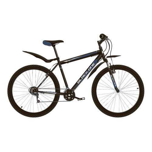Велосипед Black One Onix 27.5 черный/синий/серый 2019-2020 18 (H000016575) в Декатлон