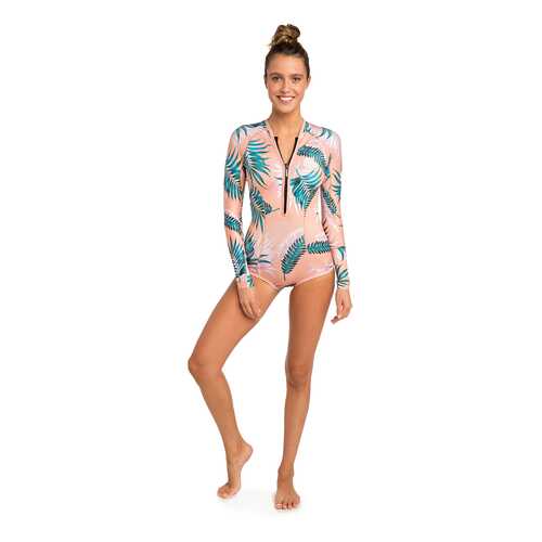 Мокрый гидрокостюм Rip Curl G-Bomb LS Hi Cut Springsuit 1mm Peach 2019 (8) в Декатлон