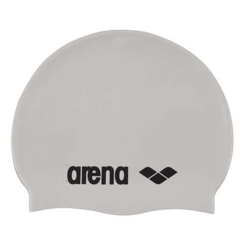 Шапочка для плавания Arena Classic Silicone white в Декатлон