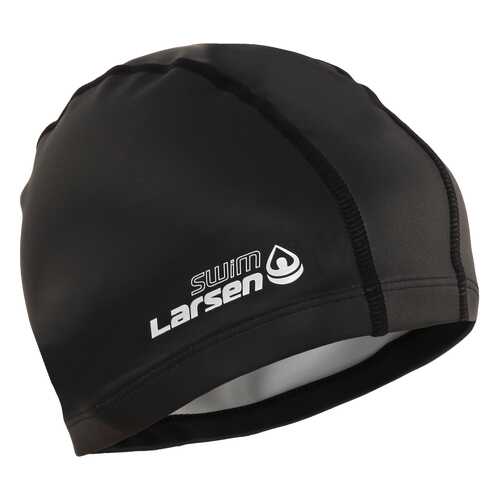 Шапочка для плавания Larsen Ultra black в Декатлон