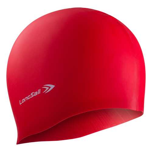 Шапочка для плавания LongSail Силикон red в Декатлон