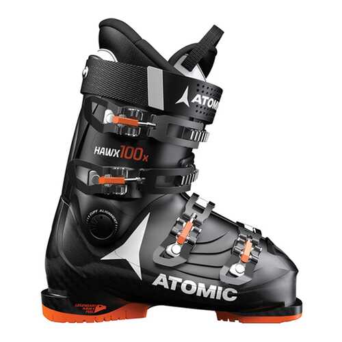 Горнолыжные ботинки Atomic Hawx 2.0 100X 2019, black/orange, 28.5 в Декатлон