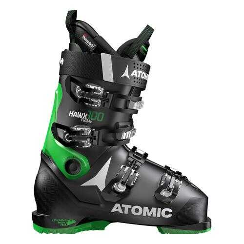Горнолыжные ботинки Atomic Hawx Prime 100 2019, black/green, 28.5 в Декатлон