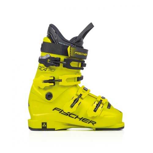 Горнолыжные ботинки Fischer RC4 70 Jr 2020, yellow, 23.5 в Декатлон