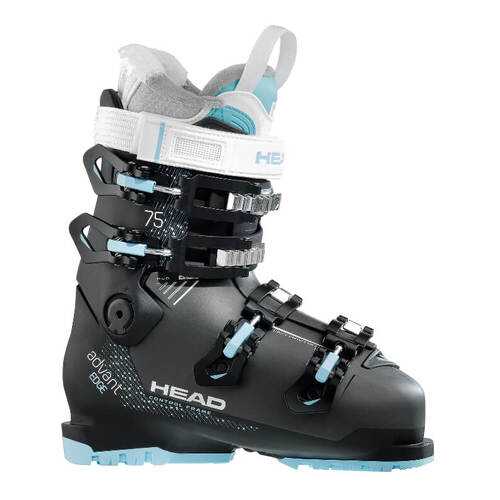 Горнолыжные ботинки HEAD Advant Edge 75 W 2018, anthracite/black/turquoise, 23.5 в Декатлон