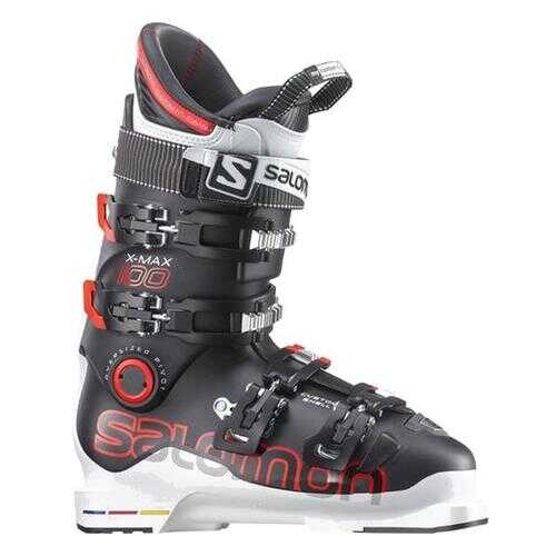 Горнолыжные ботинки Salomon X Max 100 2015, black, 28 в Декатлон
