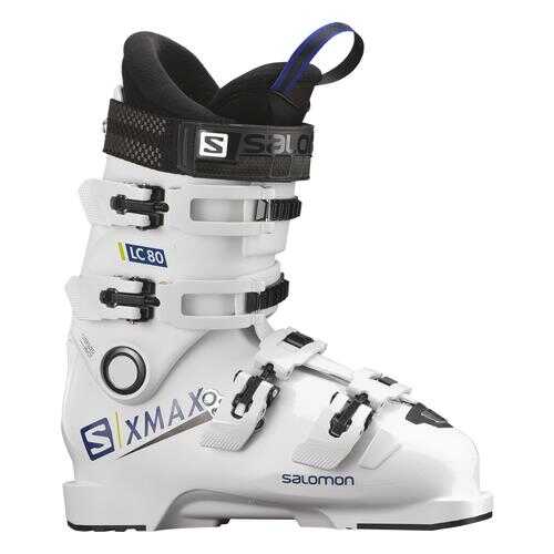 Горнолыжные ботинки Salomon X Max LC 80 2019, white/black, 22.5 в Декатлон