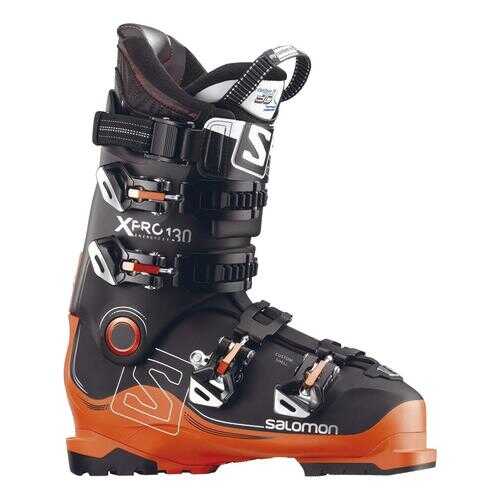Горнолыжные ботинки Salomon X Pro 130 2018, black/orange/anthracite, 30.5 в Декатлон